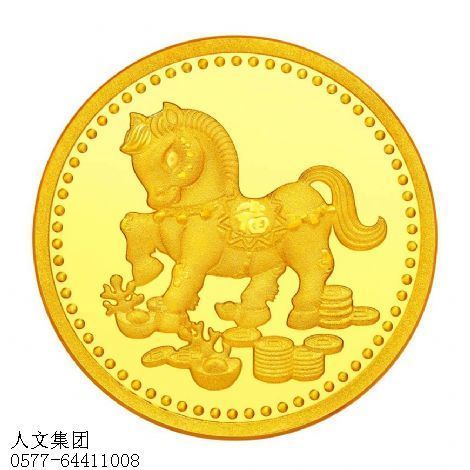 纯金纪念章011