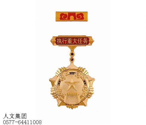 执行重大任务纪念章